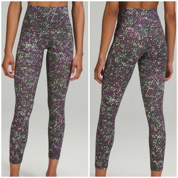 Lululemon Wunder Under High-Rise Tight 25" Full-On Luxtreme Fleur Motion Multi 4 - Picture 1 of 7